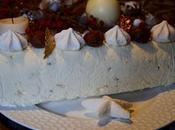 Bûche glacée marrons