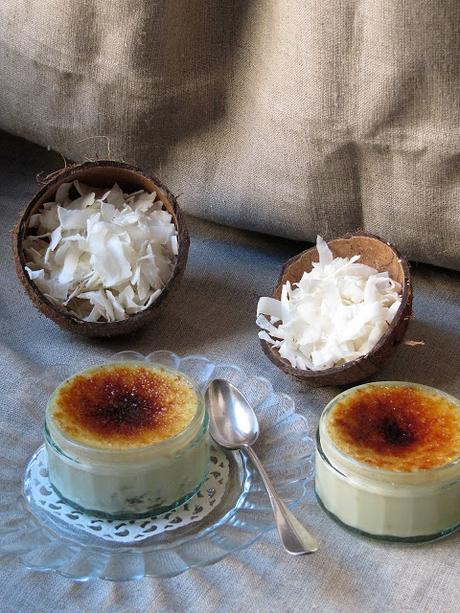 Oeufs au lait à la noix de coco