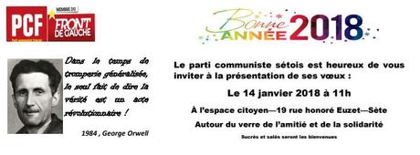 Vœux 2018. Vœux 2018.