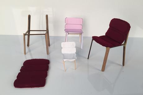 Paddock, la chaise bi-matière du studio Désormeaux/Carette