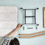 Paddock, la chaise bi-matière du studio Désormeaux/Carette