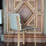 Paddock, la chaise bi-matière du studio Désormeaux/Carette