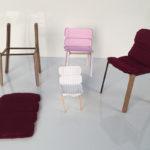 Paddock, la chaise bi-matière du studio Désormeaux/Carette