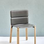 Paddock, la chaise bi-matière du studio Désormeaux/Carette