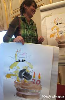 Rencontre avec Anne Fine et Véronique Deiss pour l'anniversaire du Chat assassin