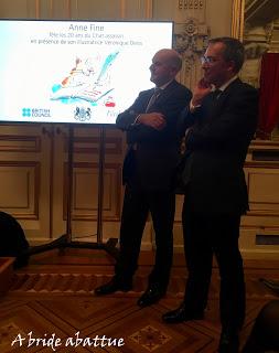 Rencontre avec Anne Fine et Véronique Deiss pour l'anniversaire du Chat assassin