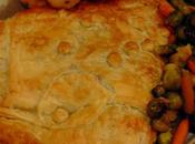 Pâté Noël lentilles croûte