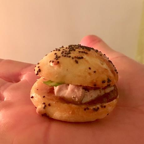 Mini burgers au foie gras