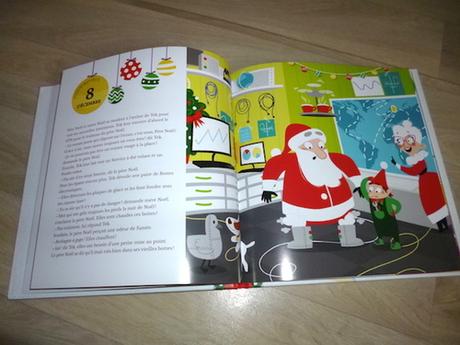 Le compte à rebours du père Noël - 24 histoires avant Noël - Kim Thompson & Élodie Duhameau (illustrations)
