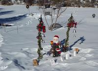 Long repos plein de cadeaux