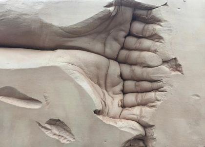 Empreintes de mains par Dan Stockholm