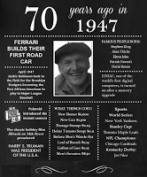 Quand on atteint soixante-dix ans ...