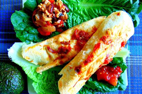 Burritos à la courge Burritos à la courge
