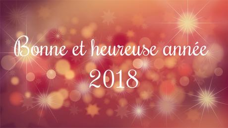 Bonne et heureuse années 2018 !!!
