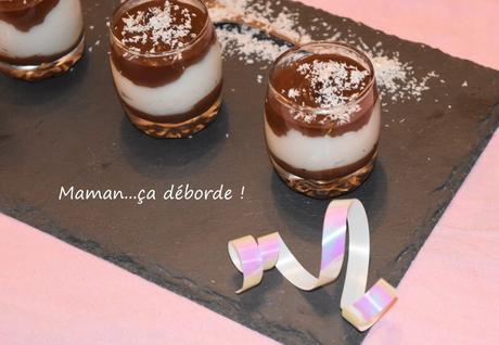 Verrine façon bounty