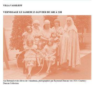 Villa Vassilieff  à partir du 13 Janvier 2018