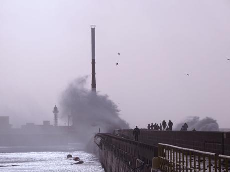 Tempête Eleanore 3 janvier 2018 au Havre