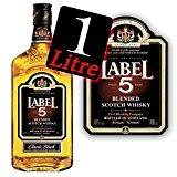 Réussir à coup sûr tous vos cocktails ! Label 5 Whisky 1 L
