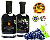 Réussir à coup sûr tous vos cocktails ! Caravella Prime Très Dense Vinaigre Balsamique de Modène IGP Platinum Label 5 étoiles Vieilli en fûts de bois précieux 250 ml directement de Venise