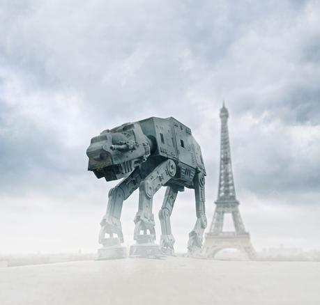 Quand un graphiste invite Star Wars dans les rues de Paris
