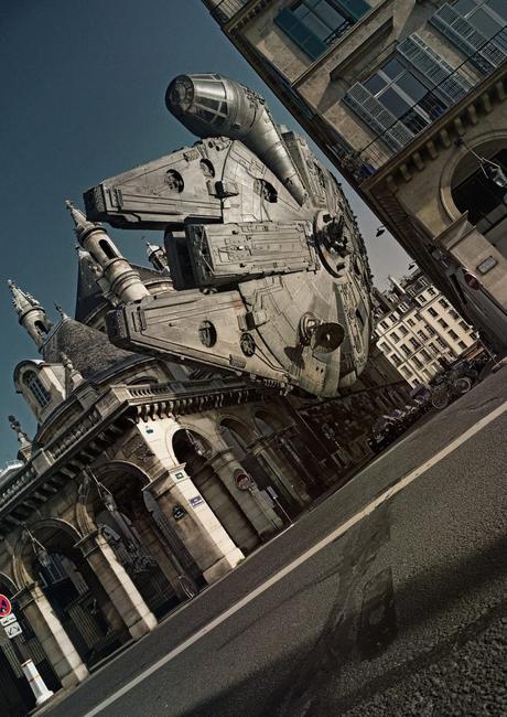 Quand un graphiste invite Star Wars dans les rues de Paris Quand un graphiste invite Star Wars dans les rues de Paris