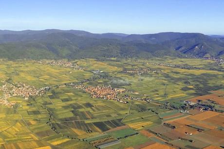 Village de Beblenheim vu du ciel © Arnaud Fuchs