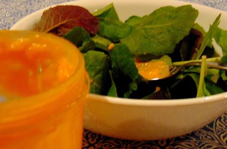 Vinaigrette (ou trempette) à la courge