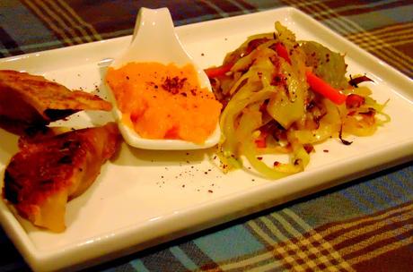 Vinaigrette (ou trempette) à la courge