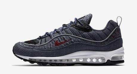 Nike Air Max 98 QS Thunder Blue : Preview Nike Air Max 98 QS Thunder Blue
