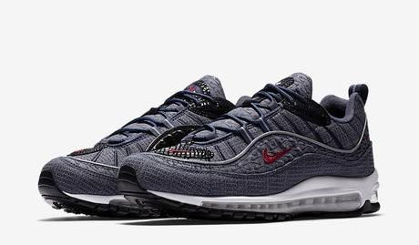 Nike Air Max 98 QS Thunder Blue : Preview Nike Air Max 98 QS Thunder Blue