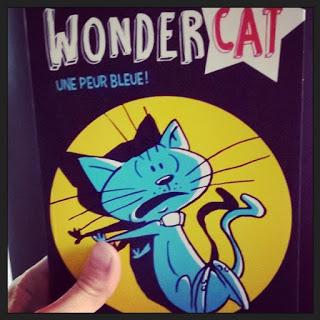 Wondercat tome 3: Une peur bleue! d'Audren illustré par Fabrice Pialot