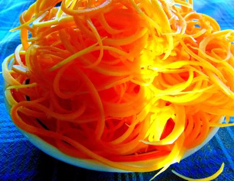 Spaghettis de courge