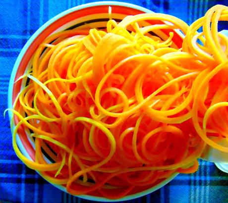 Spaghettis de courge