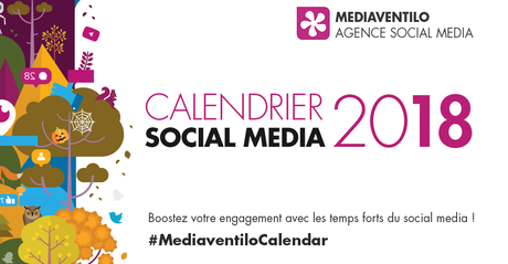 Calendrier Social Media 2018