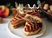Galette rois noix pommes