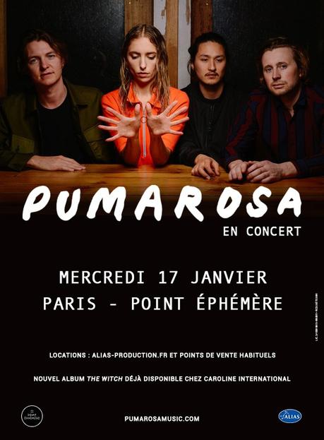 Gagne 1×2 places pour Pumarosa au Point Éphémère