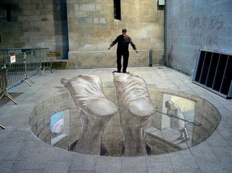 Les illusions 3D du street-artist Eduardo Relero