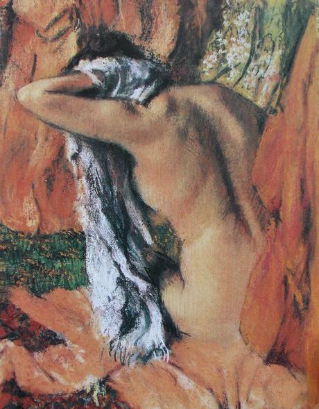 Edgar Degas (1834-1917) : Suite de nus... Pastels. Le cas de Degas - Après le bain, 1890/1893
