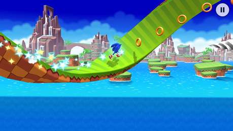 Sonic Runners Adventure de Gameloft sur iPhone