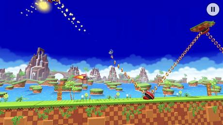 Sonic Runners Adventure de Gameloft sur iPhone