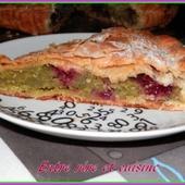 Galette des Rois aux Framboises Frangipane/Pistache - Entre rire et cuisine