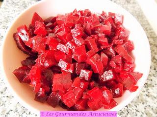 Risotto à la betterave et aux noix (Vegan)