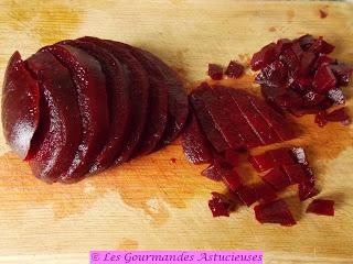 Risotto à la betterave et aux noix (Vegan)