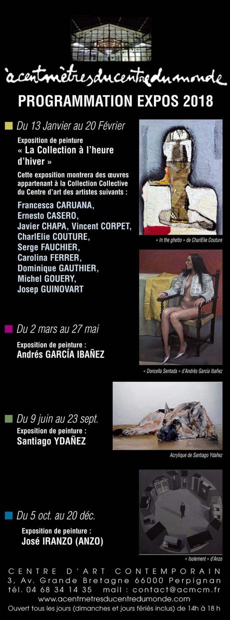 Exposition  » La Collection à l’heure d’hiver  » àcentmètresducentredumonde