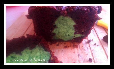 Cake surprise (sapin) chocolat pistache au thermomix ou sans Cake surprise (sapin) chocolat pistache au thermomix ou sans