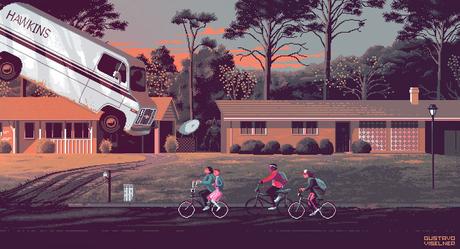 Gustavo Viselner refait des scènes de séries et de films version pixels