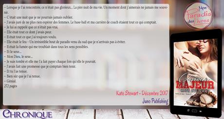 Balles en jeu #2 – Amour majeur – Kate Stewart