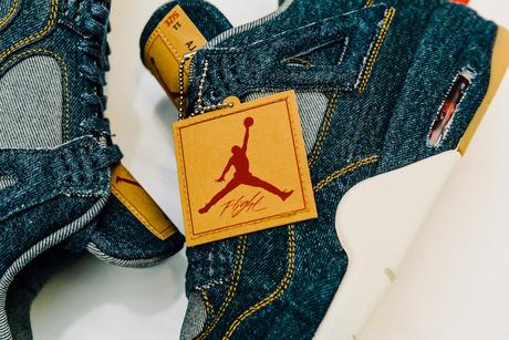On connait la date de sortie de la Levi’s x Air Jordan 4 Levi’s x Air Jordan 4