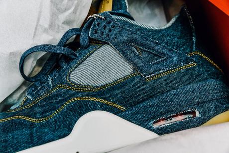 On connait la date de sortie de la Levi’s x Air Jordan 4 Levi’s x Air Jordan 4
