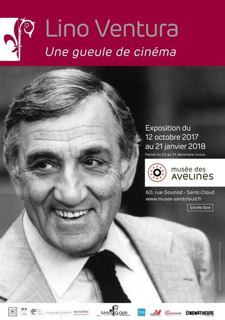 Exposition - Lino Ventura, Une gueule de cinéma au Musée des Avelines à Saint Cloud